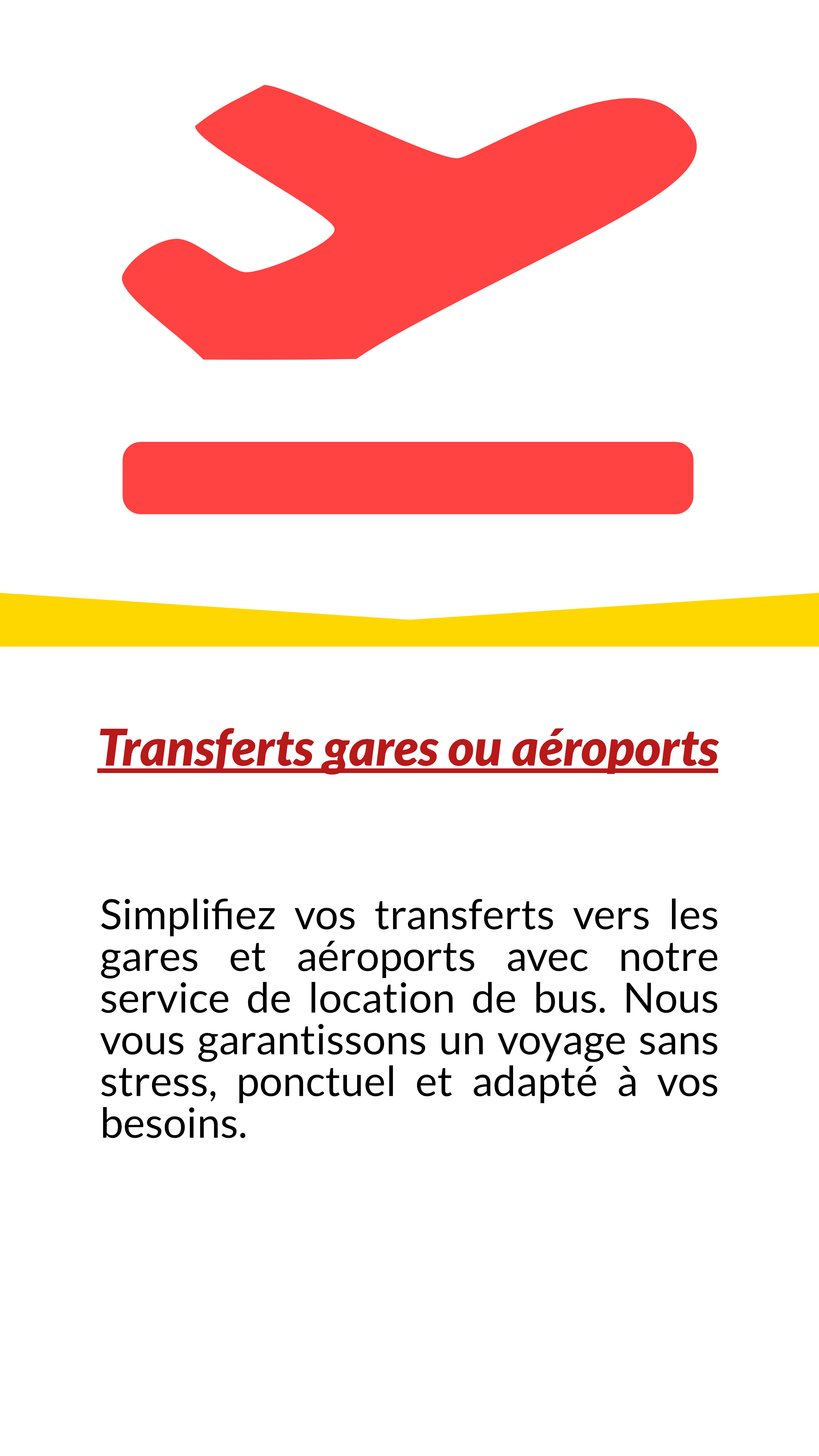 Transferts gares ou aéroports